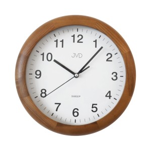 JVD NS19020/11 - 27cm - Zegar ścienny - Drewno