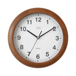 JVD NS19020/41 - 27cm - Zegar ścienny - Drewno