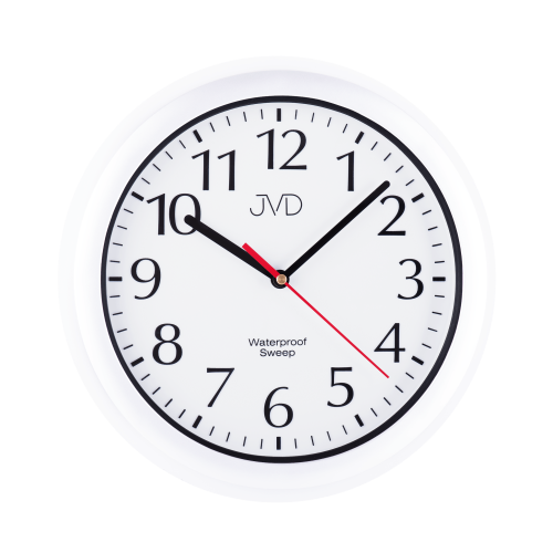 JVD SH494 - 30cm - BIAŁY - Zegar ścienny