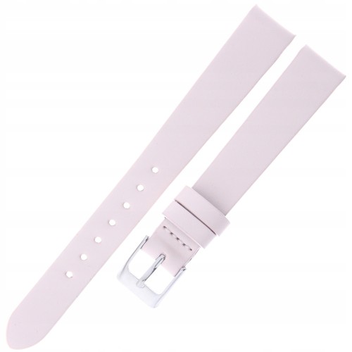 MINET Simple MSSUP14 - 14mm - RÓŻOWY - Skórzany pasek do zegarka