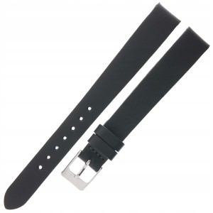 MINET Simple XL MSSXB14 - 14mm - Czarny - Skórzany pasek do zegarka