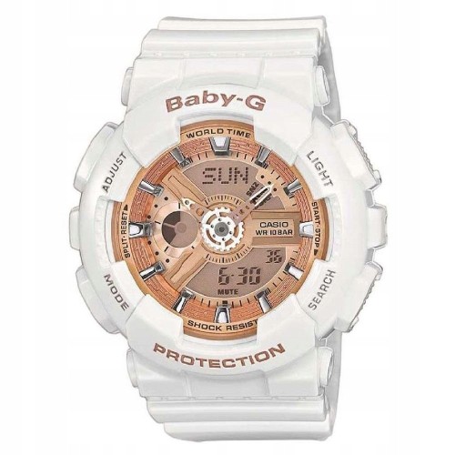 CASIO BA-110-7A1ER - Baby-G - Damski - Zegarek kwarcowy