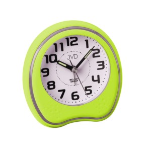 JVD SRP130.6 - 11,4x11,4cm - ZIELONY - Budzik wskazówkowy