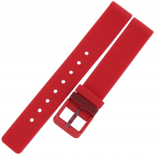 LACOSTE 609302901 - 14mm - CZERWONY - Pasek do zegarka LACOSTE Kids 2030004