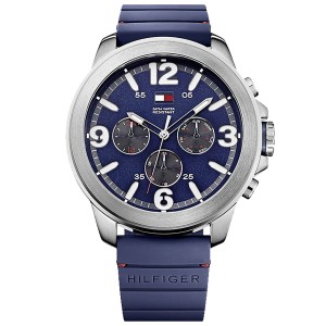 TOMMY HILFIGER 1791096 - Landon - Męski - Zegarek na pasku gumowym