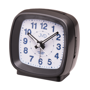 JVD SRP817.6 - 7,5x7,5cm - SZARY - Budzik wskazówkowy