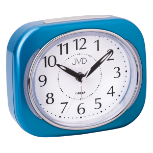 JVD SRP826.5 - 10,3x8,5cm - NIEBIESKI - Budzik wskazówkowy