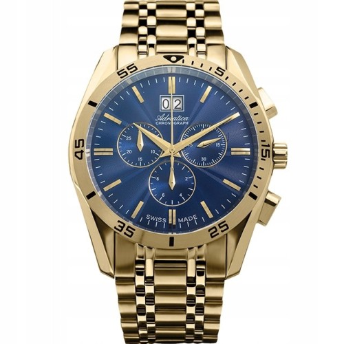 ADRIATICA A8202.1115CH - Chronograph - Męski - Zegarek na bransolecie