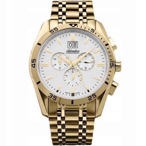 ADRIATICA A8202.1113CH - Chronograph - Męski - Zegarek na bransolecie