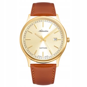 ADRIATICA A1293.1B11Q - Classic Sapphire - Męski - Zegarek na pasku
