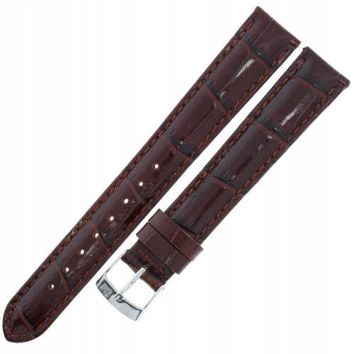 MORELLATO Samba - CIEMNY BRĄZ - 16mm - Skórzany pasek do zegarka