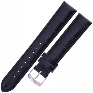 MORELLATO Samba - CZARNY - 18mm - Skórzany pasek do zegarka