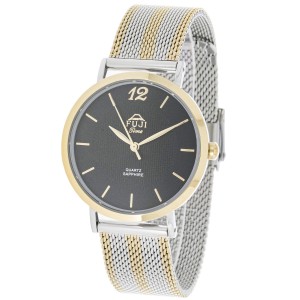 FUJI Time M7130QGS - Modest - Damski - Zegarek na bransolecie mesh