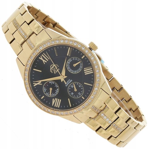 FUJI Time M7111QG - Fashion - Damski - Zegarek na bransolecie