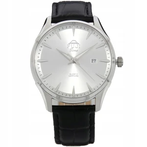 FUJI Time M7123QS - Elegant - Męski - Zegarek na pasku skórzanym