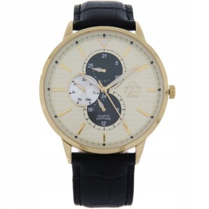 FUJI Time M7119QG - Elegant Multifunction - Męski - Zegarek na pasku skórzanym