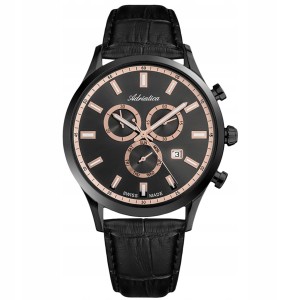 ADRIATICA A8150.B2R4CH - Sapphire Chronograph - Męski - Zegarek na pasku