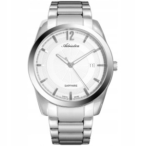 ADRIATICA A8301.5153Q - Classic Sapphire - Męski - Zegarek na bransolecie