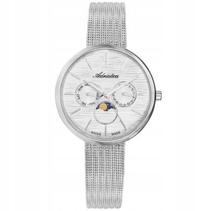 ADRIATICA A3732.5113QF - Moonphase - Damski - Zegarek na bransolecie