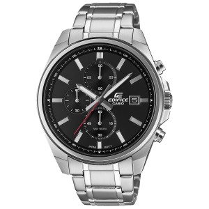 CASIO EFV-610D-1AVUEF - Edifice Chronograph - Męski - Zegarek na bransolecie