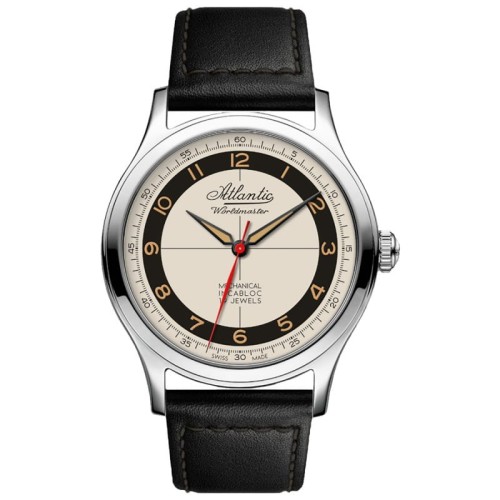 ATLANTIC 53680.41.93 - Worldmaster Incabloc Mechanical - Męski - Zegarek mechaniczny