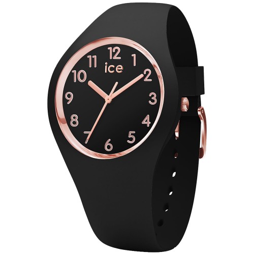 ICE-WATCH 015340 - M -  Ice Glam - Black Rose-Gold - Damski - Zegarek na pasku