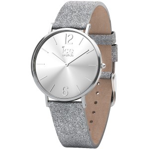 ICE-WATCH 015086 - Ice City Sparkling - Glitter Silver - Damski - Zegarek na pasku
