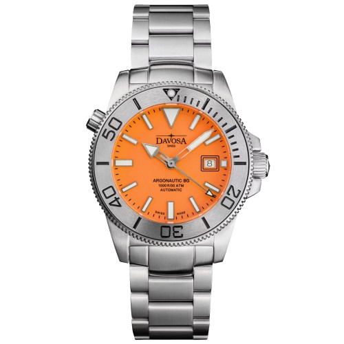 DAVOSA 161.527.60 - Argonautic Coral Automatic - Męski - Zegarek na bransolecie