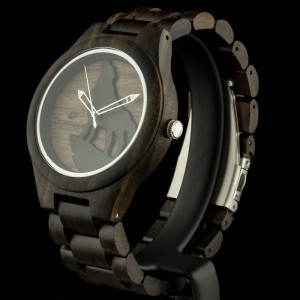 TIMEMASTER 218/03 - Damski - Drewniany zegarek na bransolecie