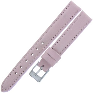 MINET Nubuk MSNUP14 - 14mm - RÓŻOWY - Skórzany pasek do zegarka