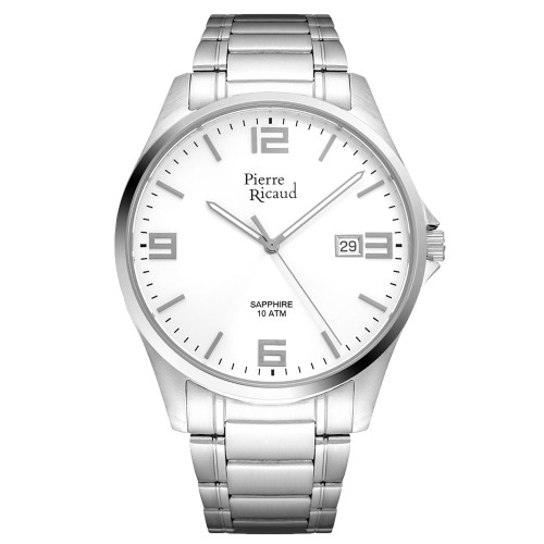 PIERRE RICAUD P91076.5153Q - Męski - Zegarek na bransolecie