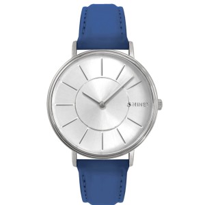 MINET MWL5037 - Broadway Sailor Blue - Damski - Zegarek na pasku skórzanym