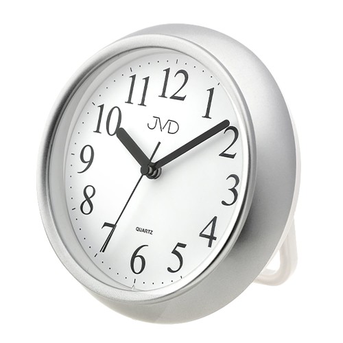 JVD SH024.1 - 15,5cm - SREBRNY - Zegar ścienny wodoodporny