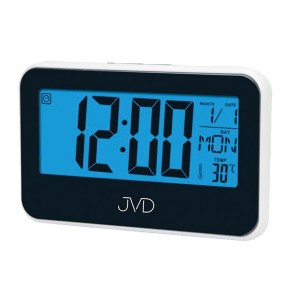 JVD SB5815.1 - 15,5x9,5cm - Budzik elektroniczny - Biały/Czarny