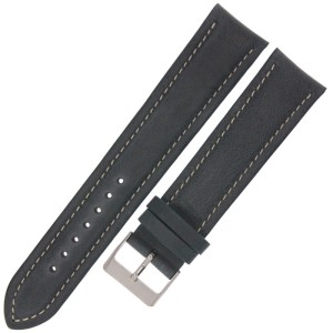 LAVVU Sport XL LSBXL24 - 24mm - Granatowy - Skórzany pasek do zegarka
