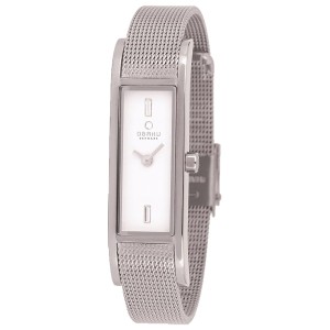 OBAKU V159LXCIMC - Fryd Steel - Damski - Zegarek na bransolecie mesh