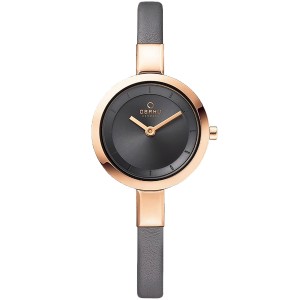 OBAKU V129LVJRJ - Siv Pebble - Damski - Zegarek kwarcowy