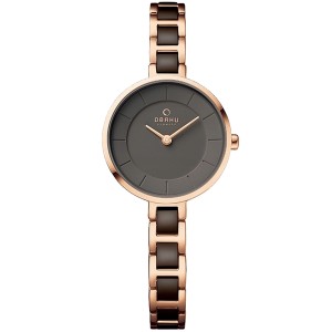 OBAKU V183LXVNSV - Vind Coffee - Damski - Zegarek na bransolecie