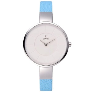 OBAKU V149LCIRL - Sol Blue - Damski - Zegarek kwarcowy
