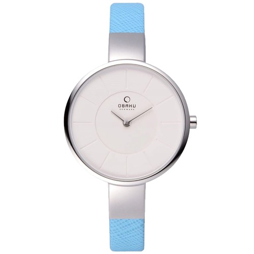 OBAKU V149LCIRL - Sol Blue - Damski - Zegarek kwarcowy