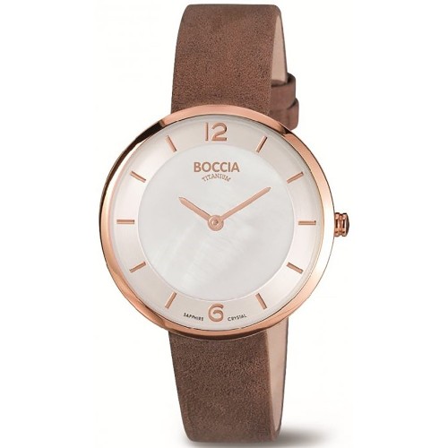 BOCCIA Titanium 3244-04 - Damski - Zegarek na pasku