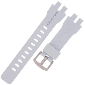 CASIO 10500218 - Pasek do zegarka - PRG-300 / PRG-300-7 - Siwy