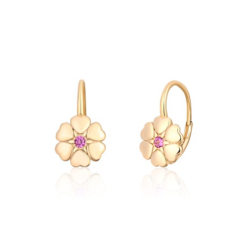 JVD - KWIAT - Srebro Ag925 - Kolczyki 