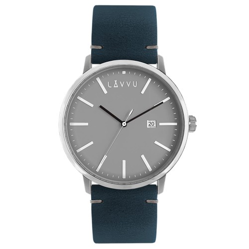 LAVVU LWM0032 - Copenhagen - Męski - Zegarek na pasku skórzanym