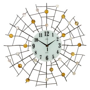 JVD HJ98 - 57cm - Zegar ścienny - Metal