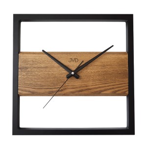 JVD NS22010/78 - 45cm - Zegar ścienny - Drewno i Metal
