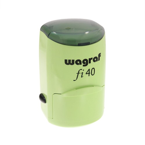 WAGRAF fi40 - Ø 40mm - Pistacjowy - Pieczątka samotuszująca
