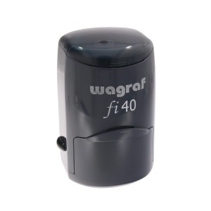 WAGRAF fi40 - Ø 40mm - Szary - Pieczątka samotuszująca