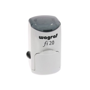 WAGRAF fi20 - Ø 20mm - Biały - Pieczątka samotuszująca