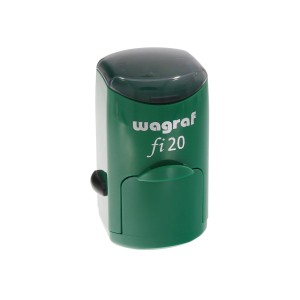 WAGRAF fi20 - Ø 20mm - Zielony - Pieczątka samotuszująca
